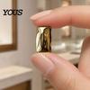 Comfortable Long-lasting Earrings 1 Pair Chunky for Women, Silver/Gold Statement Elegant Lightweight Drop Stud Earrings, Geometric Square Jewelry Gift