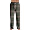Stripe Pajama Pants Sleepwear Casual Drawstring Elastic Waist Pants Comfy Straight Yoga Loose Trousers