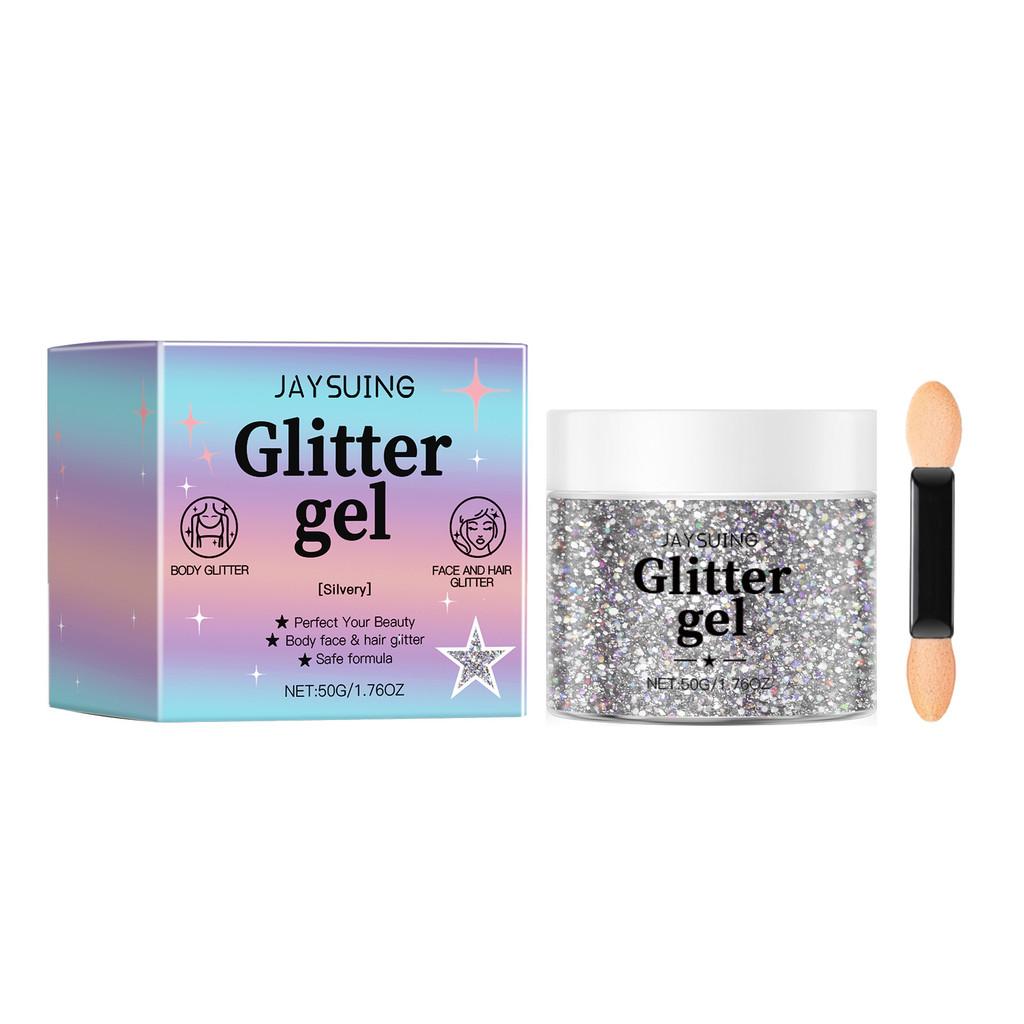 Jaysuing Sparkling Glitter Gel Collection For Stunning Shimmering Makeup Looks
