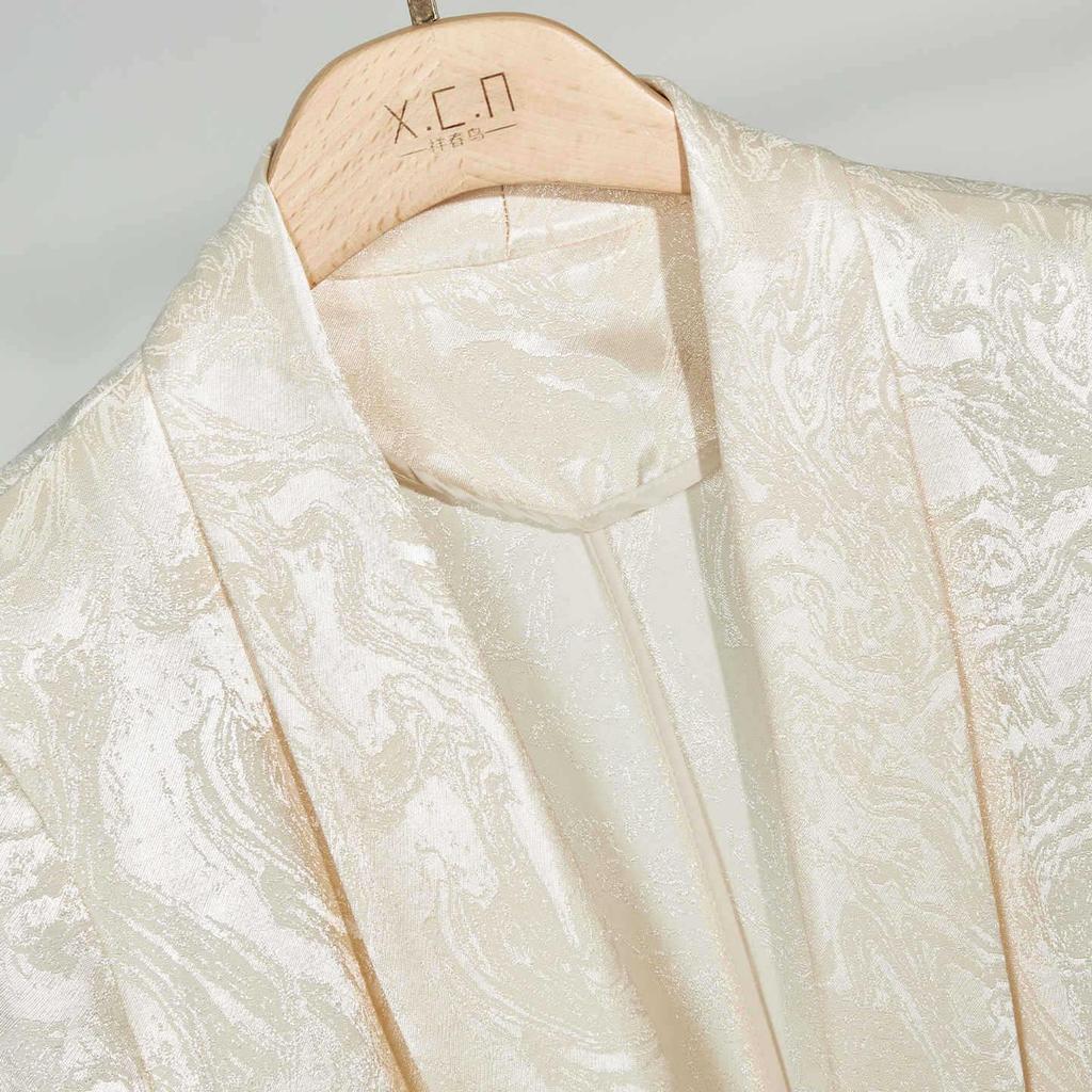 Xiangchun Bird Women's High-End Short-Sleeve Suit Set - Summer Professional Wear