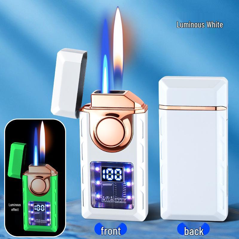 Authentic Voice-Controlled Windproof Double-Flame Lighter - Personalized Gift Trend