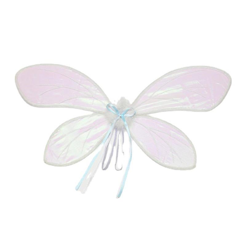 

Foldable Fairy Butterfly Wing Angel Wing for Kids Adult Party Fancy Dress Costume Photography Prop for Halloween Cosplay S number