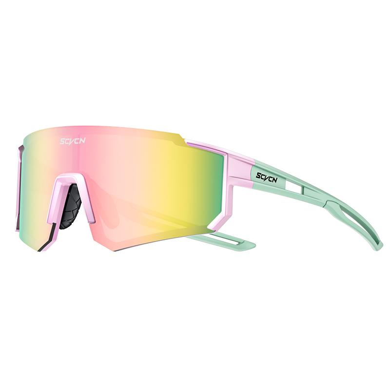 SCVCN Fsshion Sunglasses Street Cycling Glasses Bike Men UV400 Sports MTB Outdoor Bicycle Women Sunglasses Multi Color Riding 7
