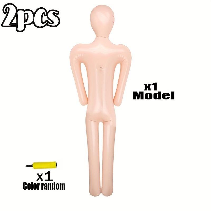 1PCS Full Size Inflatable Body Mannequin PVC Inflatable Mannequin Cosplay 4.9ft Halloween Costume Prop Inflatable Decoration Other