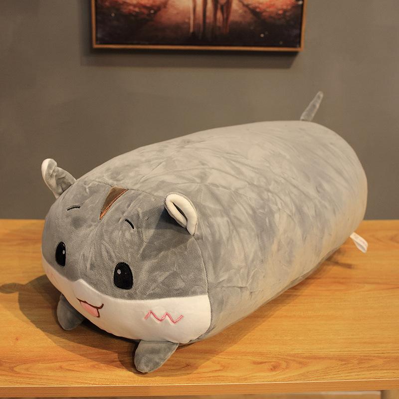 Chubby Panda Dinosaur Plush Doll Cute Pet Cat Long Throw Pillow Cute Cute Piggy Doll Soft Cute Cloth Doll