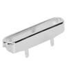 Guitar Pickup Cover Beautiful Silver Sturdy Metal Portable Guitar Pickup Shell for TL GB253 Hollow