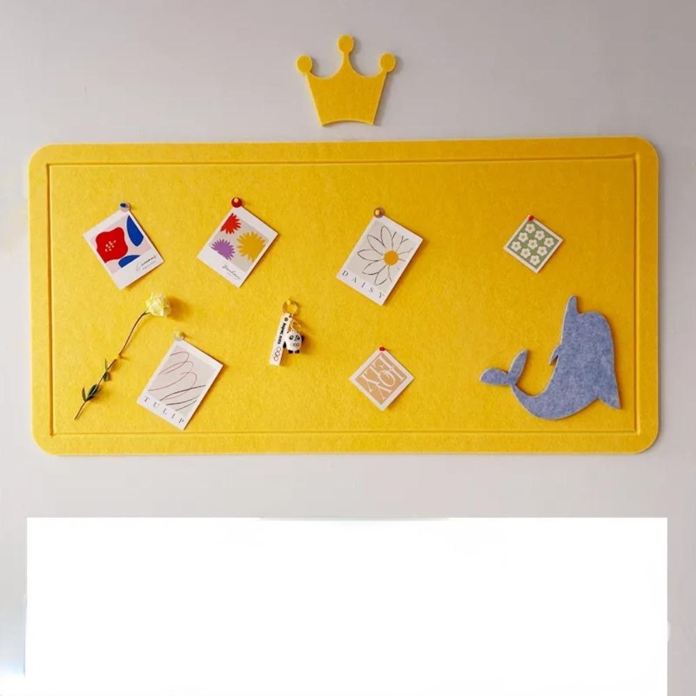 Scratch Proof Background Wall Sticker Felt Photo Wall  Board Felt Wall Stickers  Notice Board