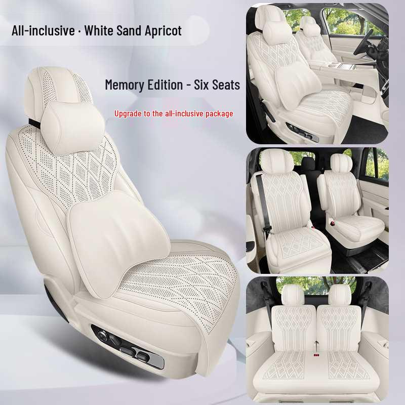 Wenjie M9 Suede Perforated All-Season Seat Cushions