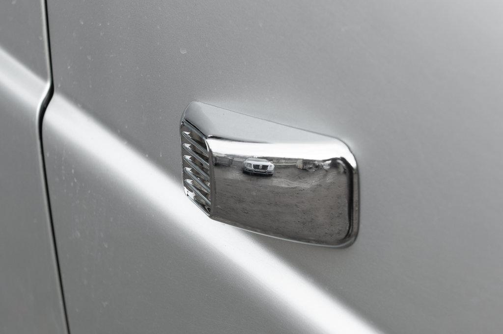 Решетка на повторитель Прямоугольник (2 шт, ABS) для Citroen C-2 2003-2009 гг