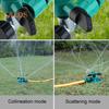 Watering Sprinkler 360 Degree Rotating Garden Sprinkler Large Area Coverage Lawn Sprinkler with Spike for Plant Irrigation