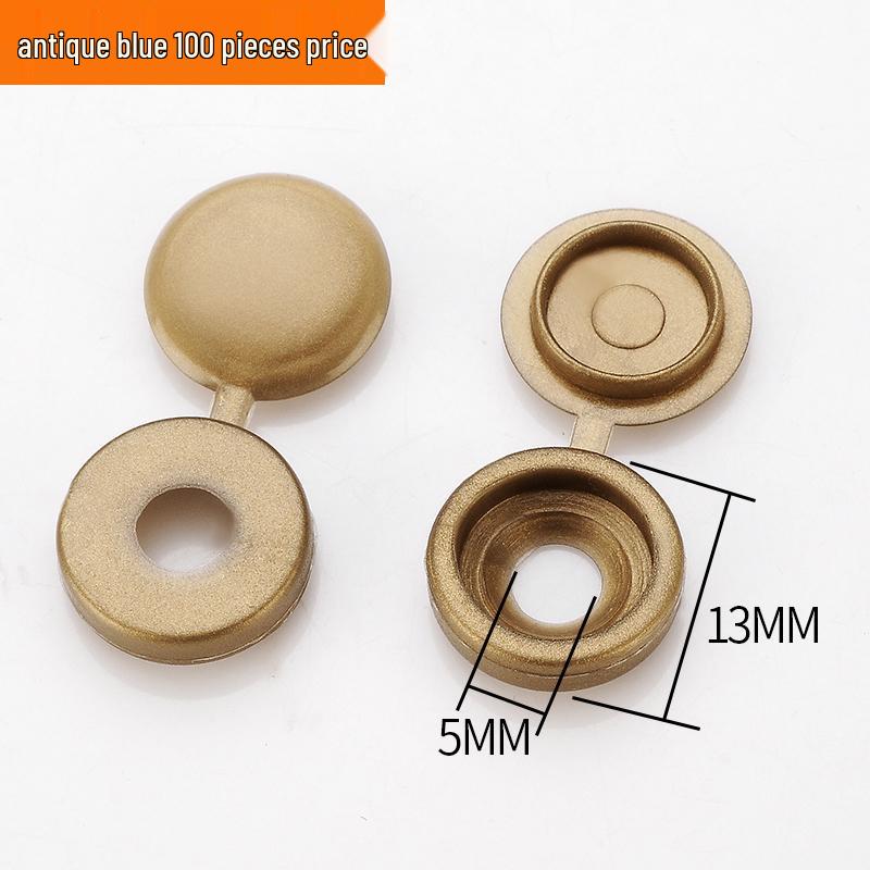 M4/M5 Plastic Self-Tapping Screw Cap and Cover for Furniture Cabinet