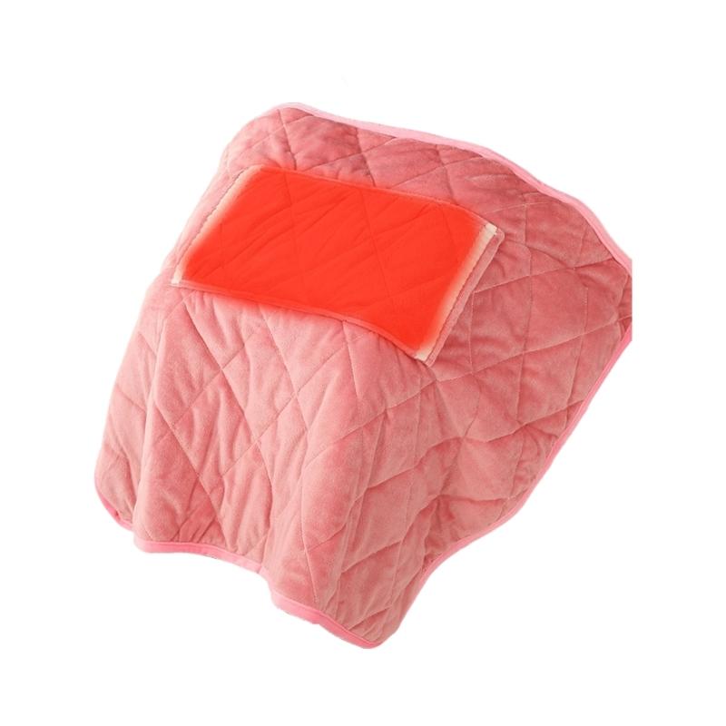 USB Electric Heated Throw Blanket with Hand Warmer Pocket Portable Safe Warming Up For Family Use Indoor Outdoor