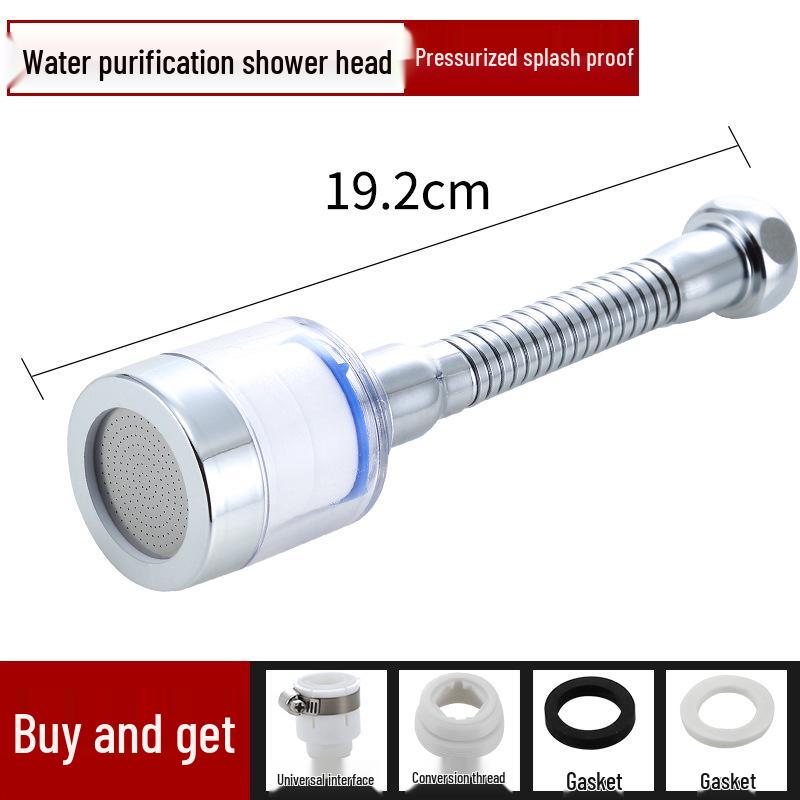 Universal Faucet Extender & Water Filter Splash Head