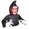 Inflatable Halloween Decoration, Grim Reaper, LED Lights, Blower, Cable