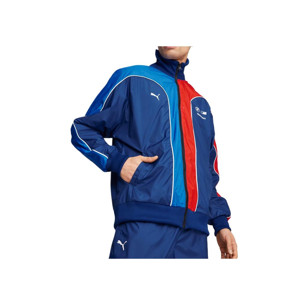 Puma X BMW Motorsport Archive Comfortable Versatile Simple Stand Collar Jacket Men Jackets 628096-04