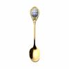 Home Tools Stainless Spoon Tea Coffee Stir Spoon Desserts Snacks Dinnerware Vintage Porcelain Teaspoon