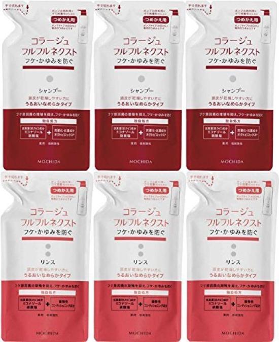 

Collage Furufuru Next Shampoo Conditioner Moisture Smooth Refill [3 each] &