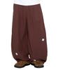 GLACK Gzp005 Cosmic Flower Seersucker Pants (Brown)