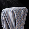 High Quality 100% Cotton Men's Shirts Long Sleeve Slim Fit Business Formal Striped Shirt Social Male Clothing Plus Size 5XL 6XL
