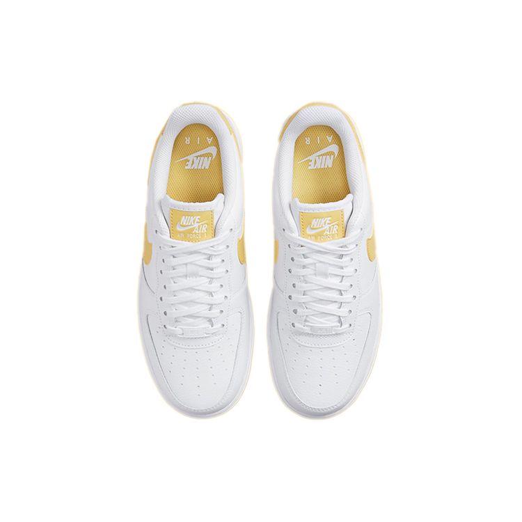 Nike Air Force 1 07 Saturn Gold Women Sneakers White 315115-170