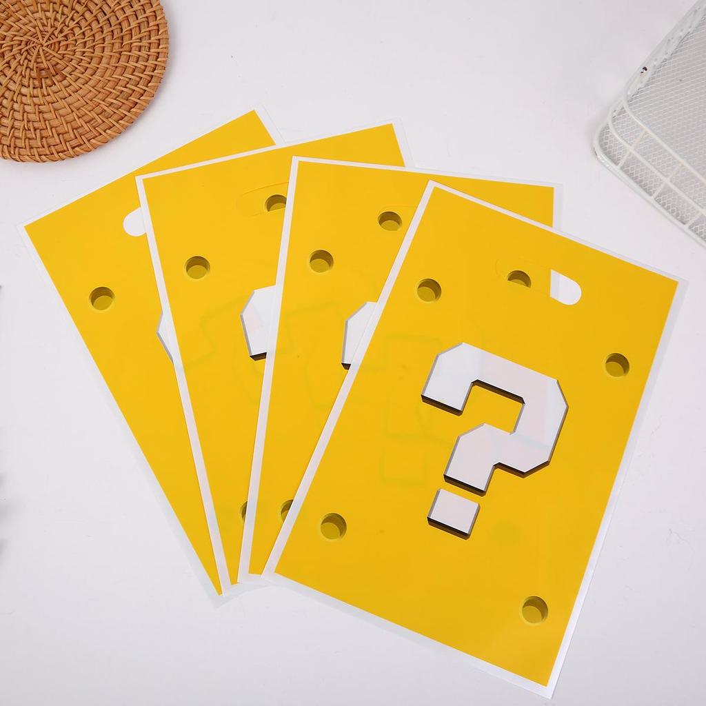 Yellow Pearlescent Gift Bag - Birthday Party Candy Handbag