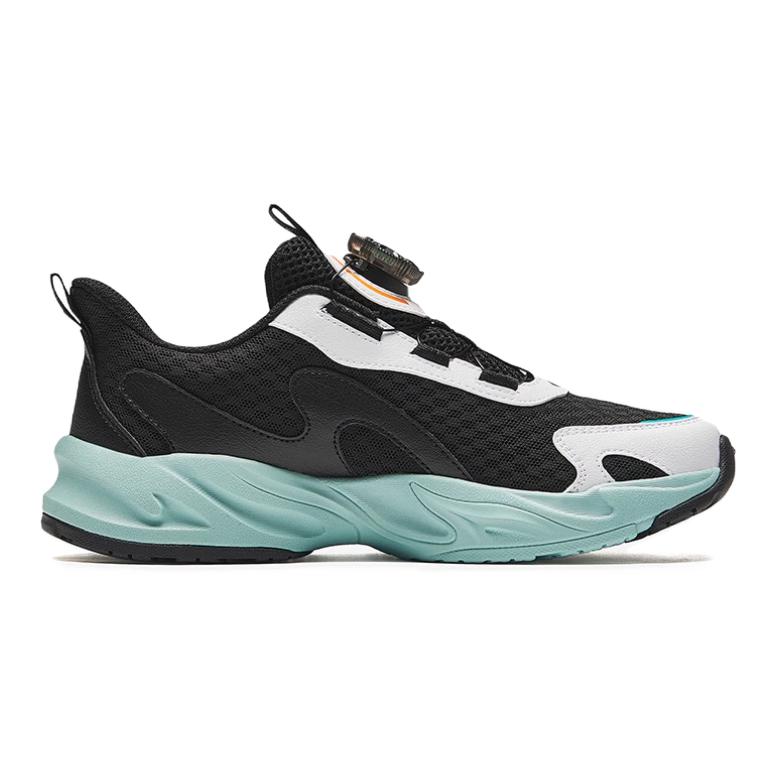 Anta Comfortable Casual Non-Slip Durable Low-Top Kids Casual Shoes Kids Casual Shoes Blue Black 312438808-8