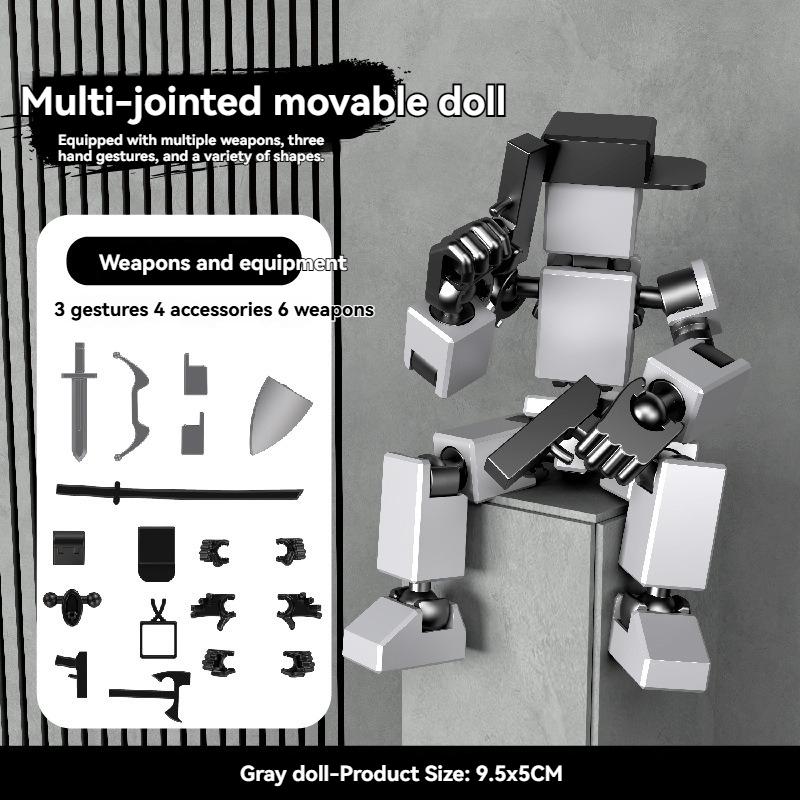 High-Quality Creative Multi-Jointed High-Quality Movable High-Quality Shapeshift Mechanical machine High-Quality 3D High-Quality Printed
