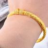 Dubai Gold Color Bangles for Women Dubai Bride Wedding Ethiopian Bracelet Africa Bangle Arab Jewelry Gold Charm Bracelet