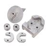 Aluminum Anode Kit 888756Q02 Anode Set Replacement for MerCruiser MR Alpha One 1984‑1990