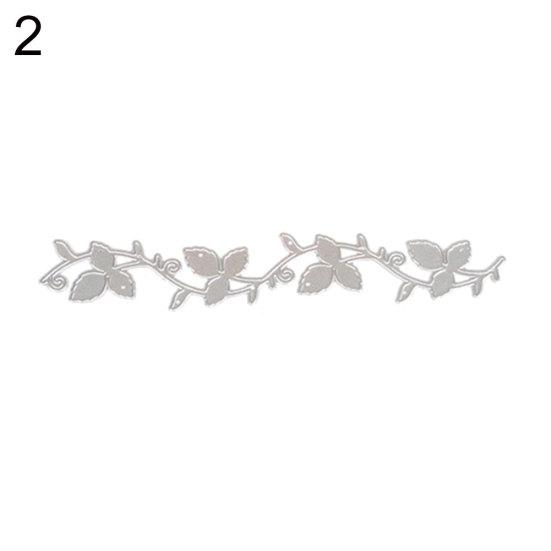 Branch Leaves Cutting Dies DIY Scrapbook Emboss Paper Cards Craft Stencil Mold