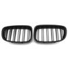 Matte Black Double-Line Grille for BMW 5 Series F07 (2010-2017)