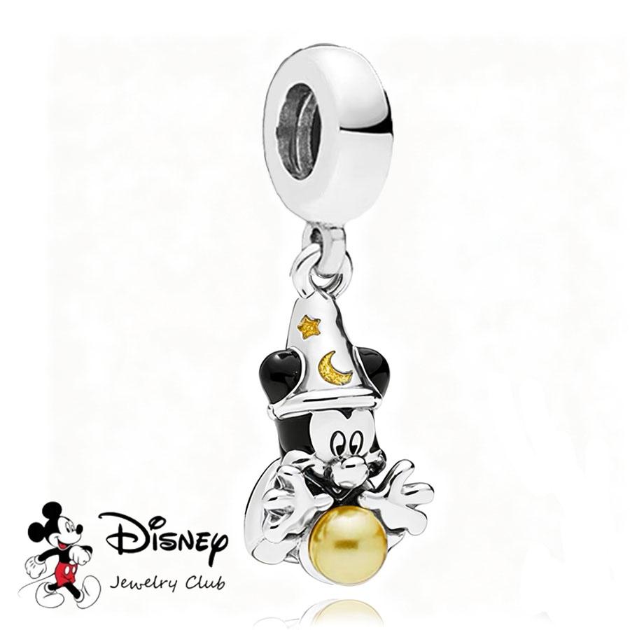 Brandneue MINISO Charms Perlen Komponenten Do It Yourself Hohe Qualität Feiner Schmuck Geschenke Minnie Maus Eislaufen Zauberlehrling Mickey Perle