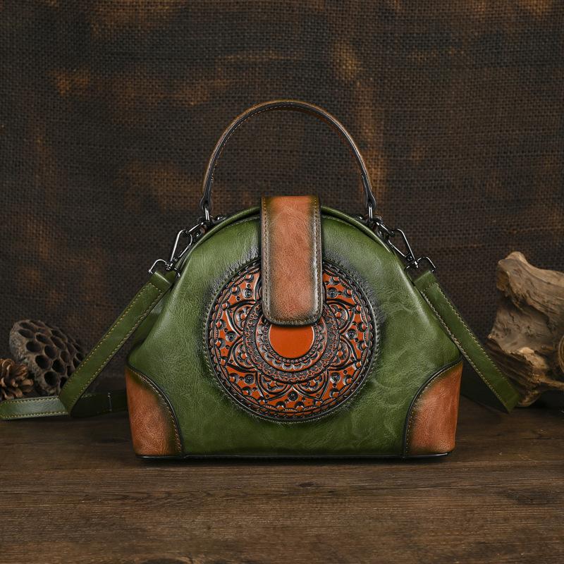 Johnature Vintage plecu krustveida somas Rokas