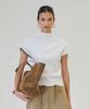 Peulojegteuweibeu Pleated Sleeveless Top [Ivory]