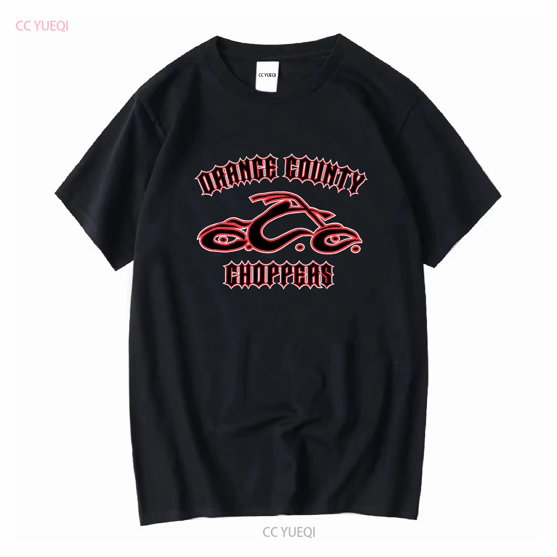 

Vintage Y2K Orange County Choppers OCC Biker T Shirt Faded Large long or short sleeves vintage Washed Stylish Unisex Stretched 4XL