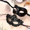 Paar Maskenball Masken Set Venezianische Party Maske Metall Halloween Kostümmaske Mardi Gras Party Maskenball für Damen und Herren