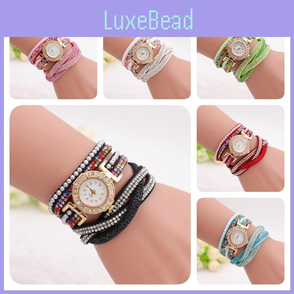 Stylish Women Stainless Steel Bling Rhinestone Bracelet Wristwatch Gift