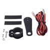 LMoDri Motorrad-USB-Ladegerät, Telefon, 12 V/24 V, Zigarettenanzünder-Buchse, Dual-USB-QC 3.0-Ladegerät, LED-Voltmeter, wasserdicht