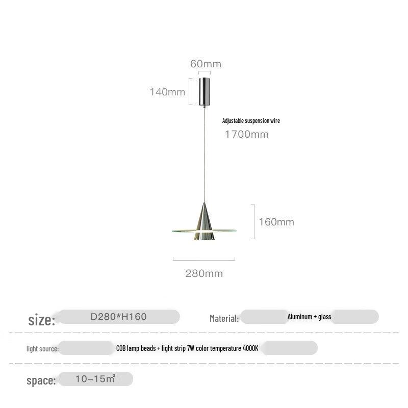 NuFeng Italian Design UFO Chandelier