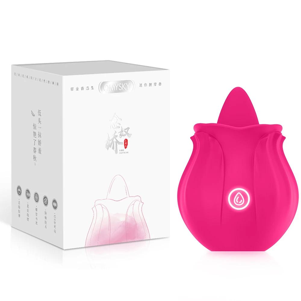 Rose Vibrator Adult Supplies Dildo Adult Female Sexy Toys for Play Sex Toys Sexshop Penis Real Doll Sex Masturbation Vibrator