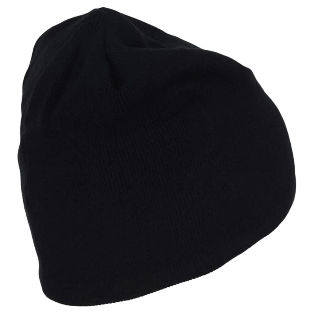 adidas Logo Embroidered Warm Casual Acrylic Yarn Hat Unisex Hats Black JY7996