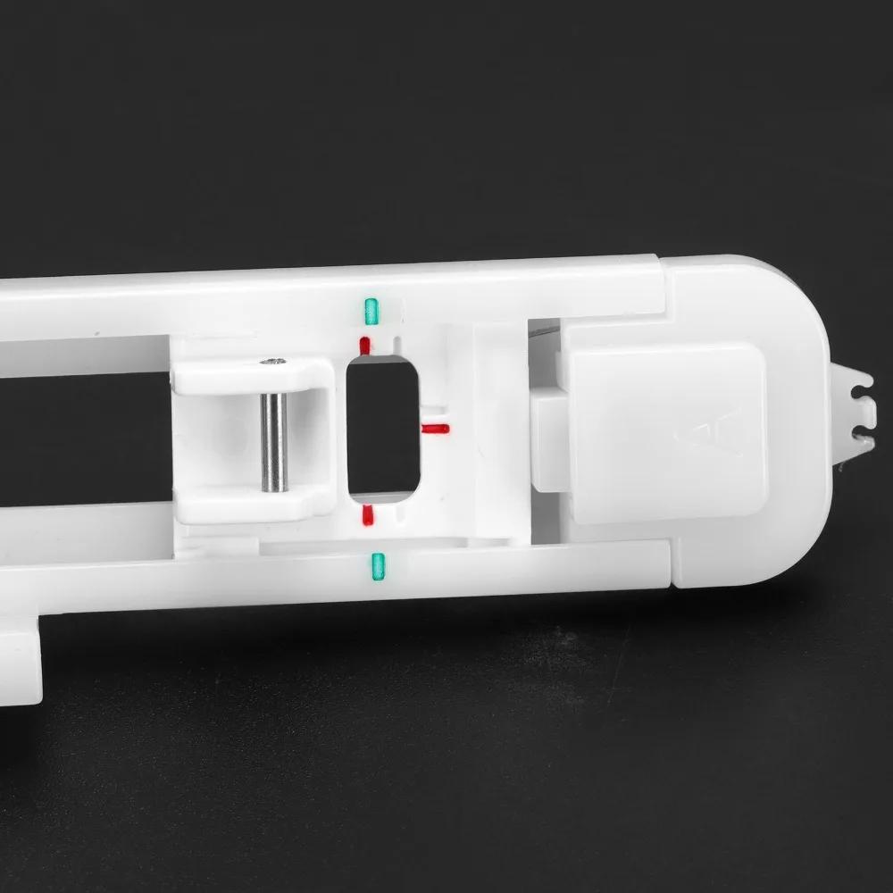 Plastic Buttonhole Presser Foot Multifunctional Professional Automatic Buttonhole Foot White for Brother Multifunctional Machine