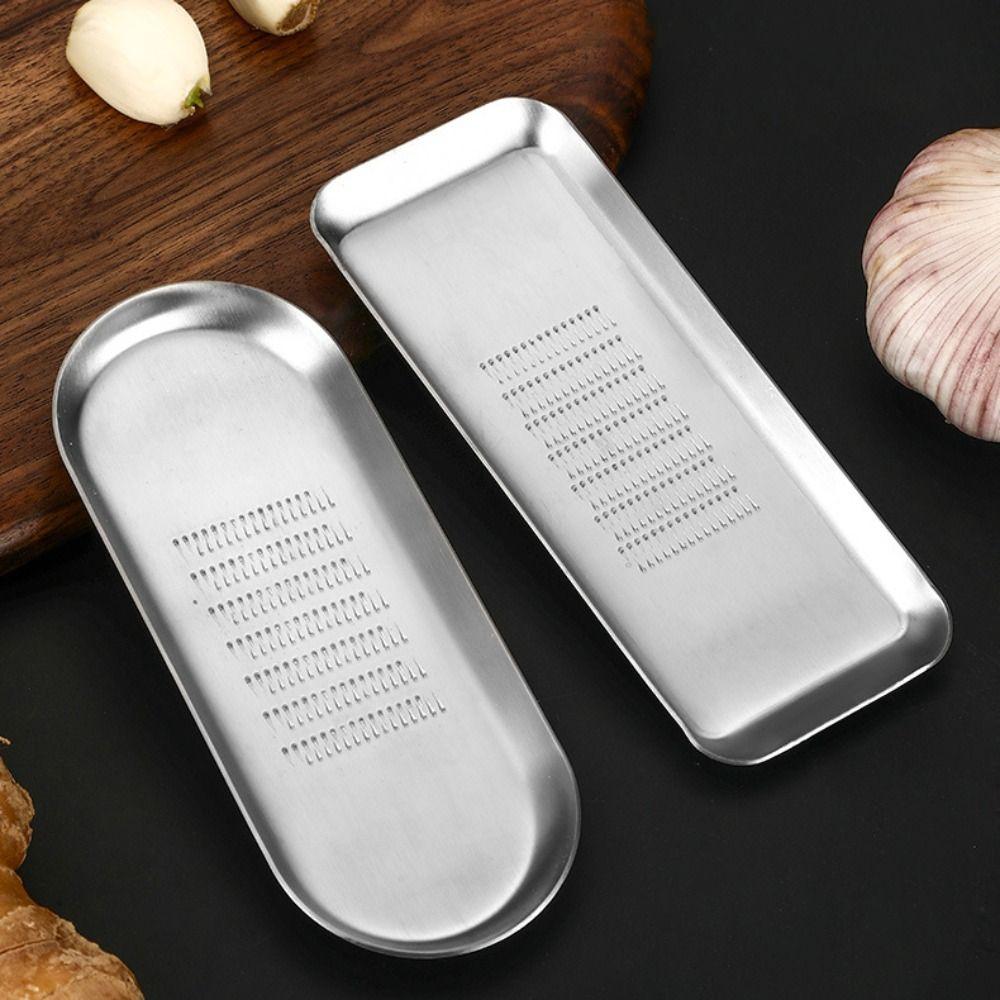 304 Stainless Steel Wasabi Crusher Manual Ginger Grater Garlic Mill Tool  Complementary Food