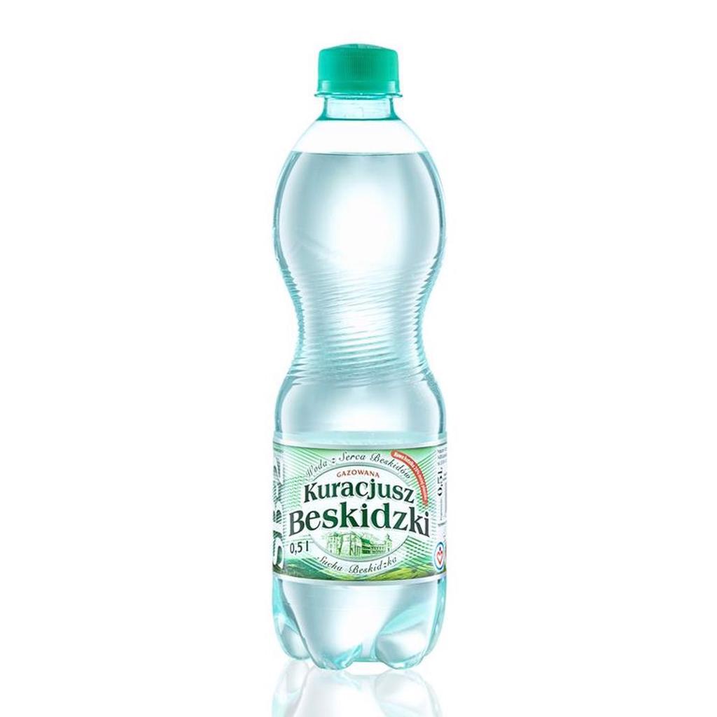Kuracjusz Beskidzki sparkling water 0.5 l