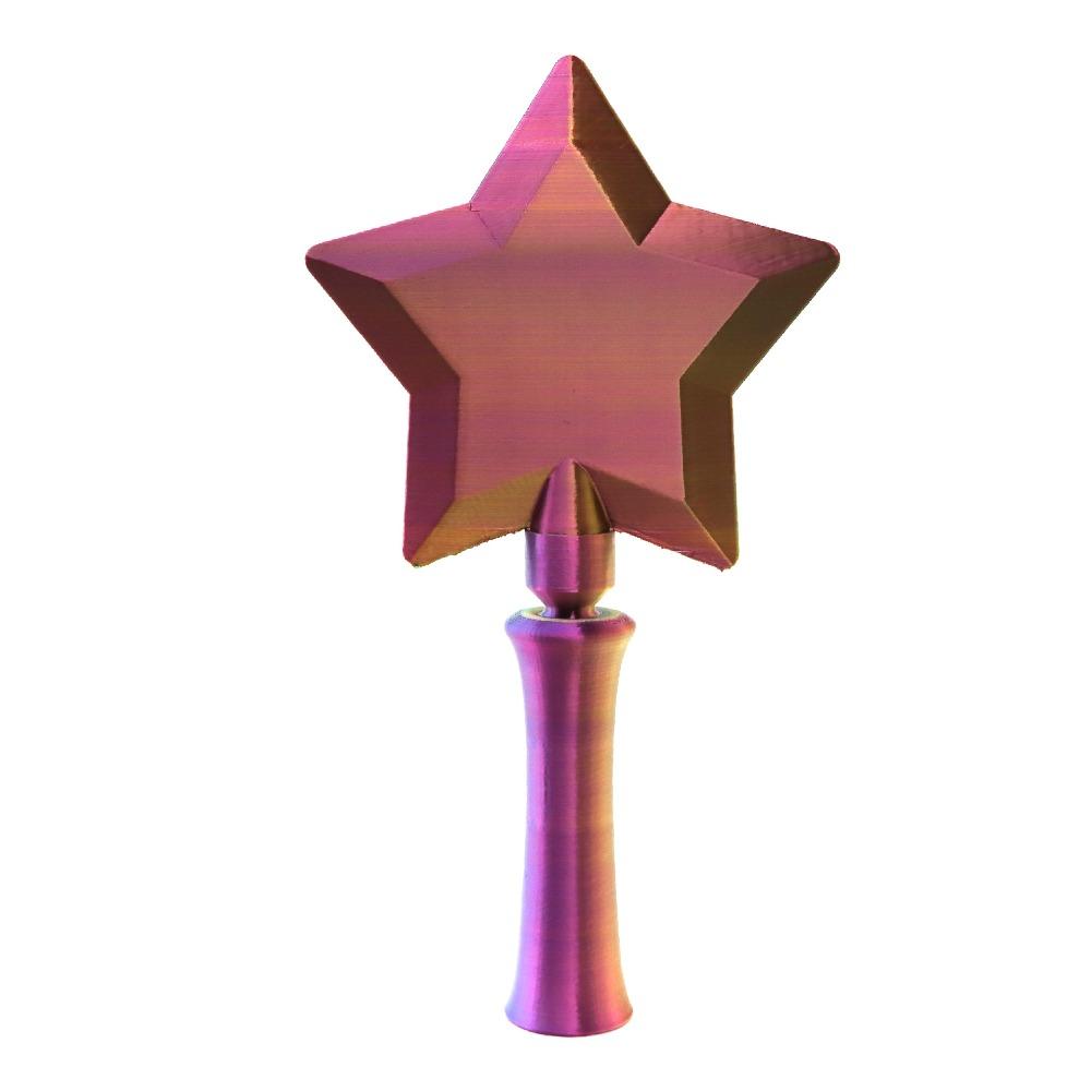 Kreative kontaktlose Zahlungs-Hülle Tragbarer Sternen-Zauberstab-Halter Geschenk für Mädchen
