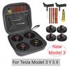 Wagenheberaufnahme für Tesla Model 3+ Gummi-Hebepunkt-Adapterwerkzeug Auto-Reifenreparaturwerkzeug für Model 3 Y S X Neues Modell Y Juniper 2025