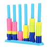 Color Matching Challenge Game Plastic Fast Pattern Match Ring Stacking Puzzle Game for Family Gathering Night Party