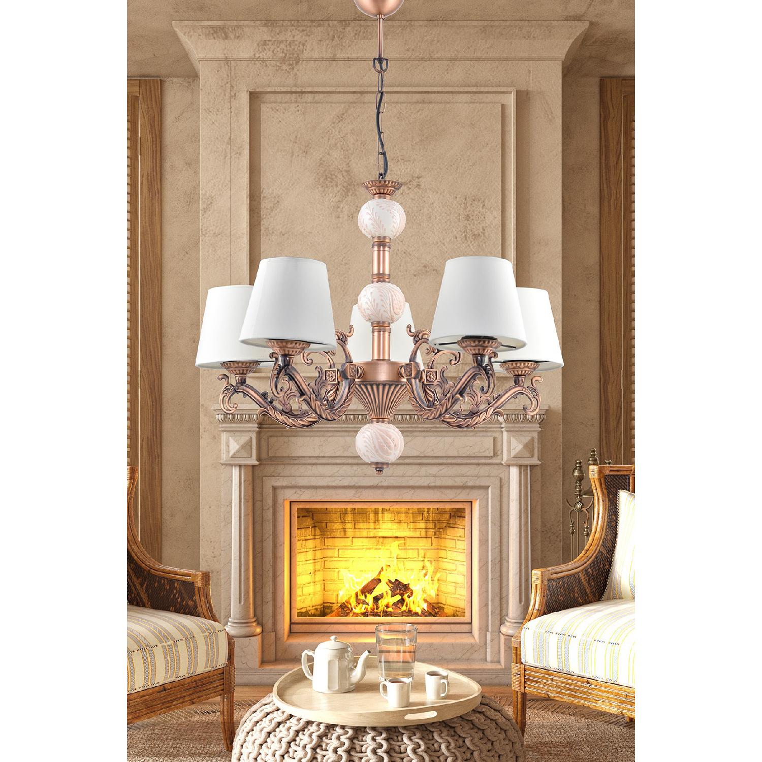 

Decouverte 5 Pieces Люстра Медь Крем