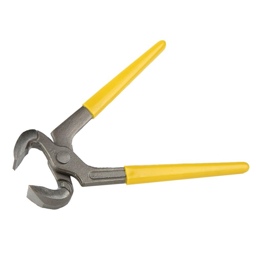 Carbon Steel Fastener Remover Pliers Plastic Grip Hoof Nipper Trimmer Farrier Tools Woodworking