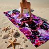 Goku Anime Beach Towel, Super Soft Microfiber, Gift for Her/Him, Birthday, for Pool, Beach, Travel, Home Decor Fan gifts